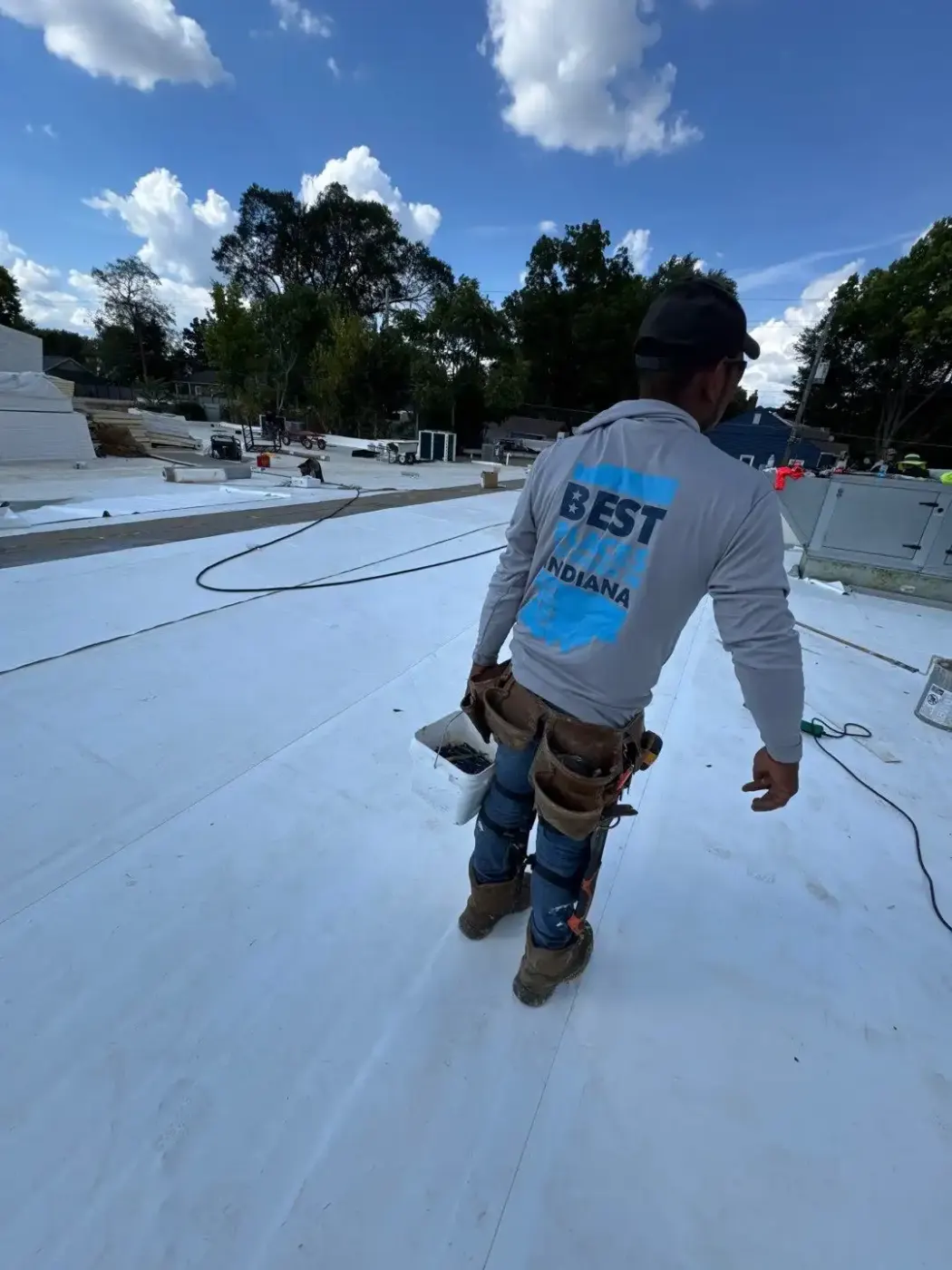 Manufacturer-certified roof installation in Eaton