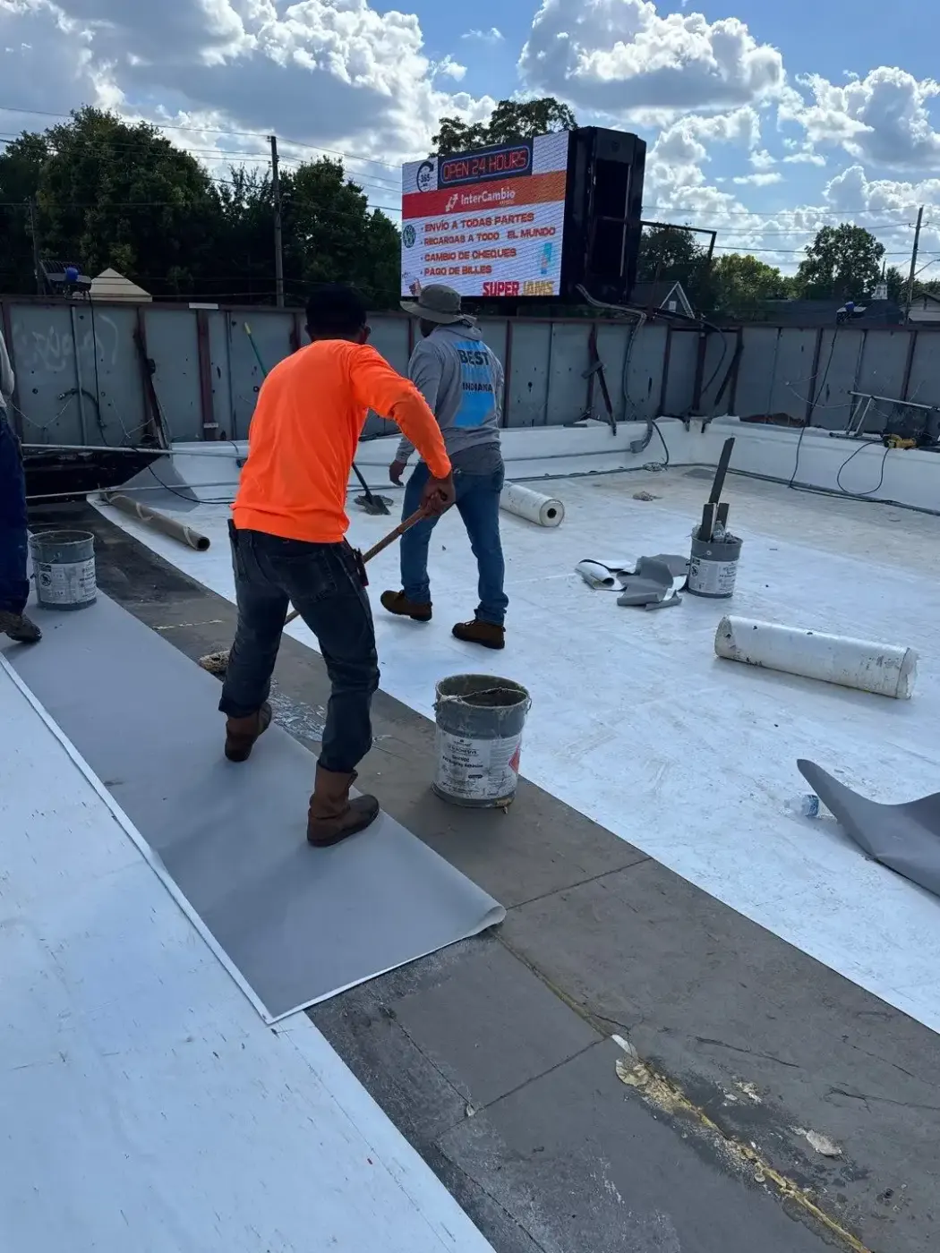 Commercial Roofing in Eaton